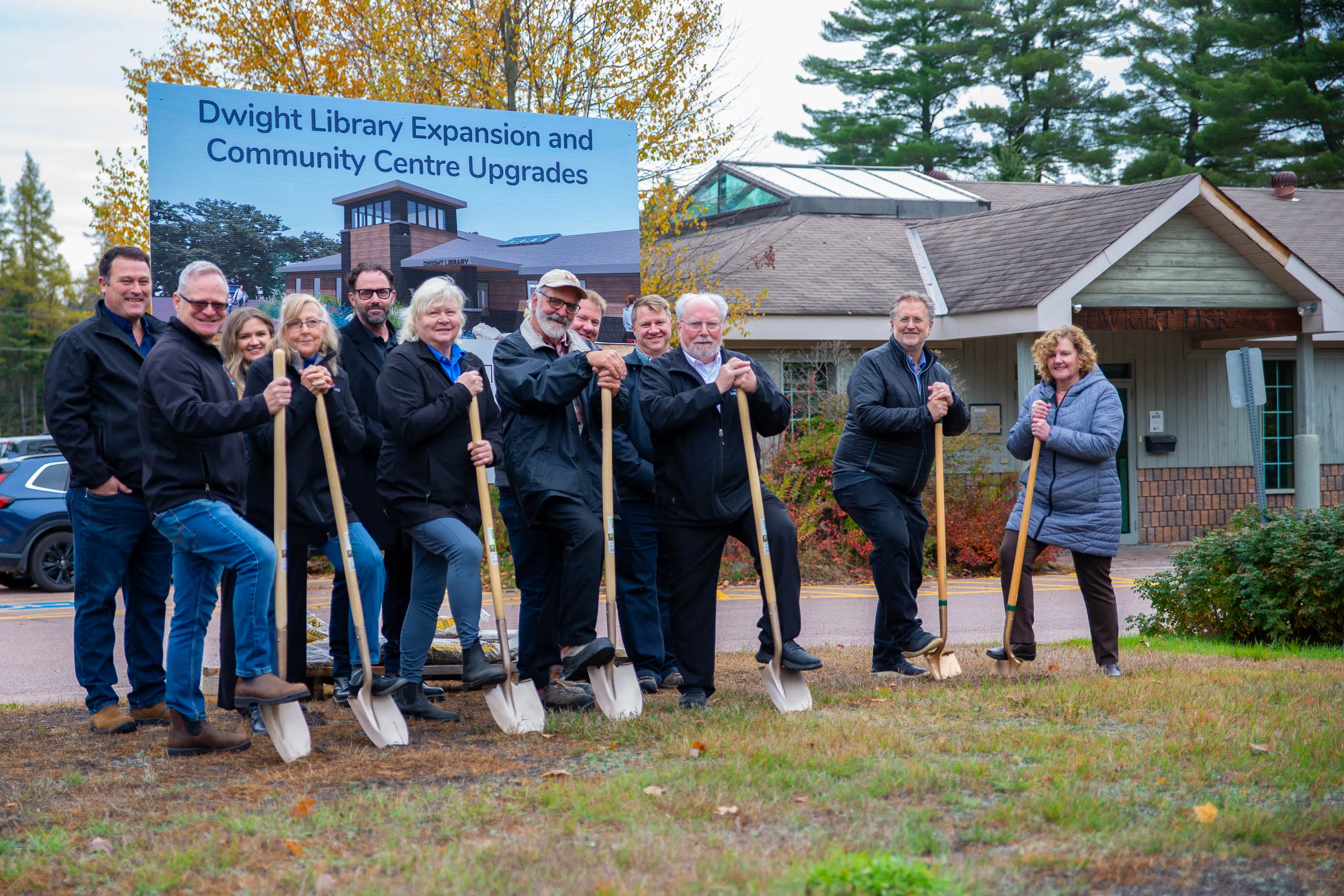 Groundbreaking Marks Milestone for Dwight Community Hub