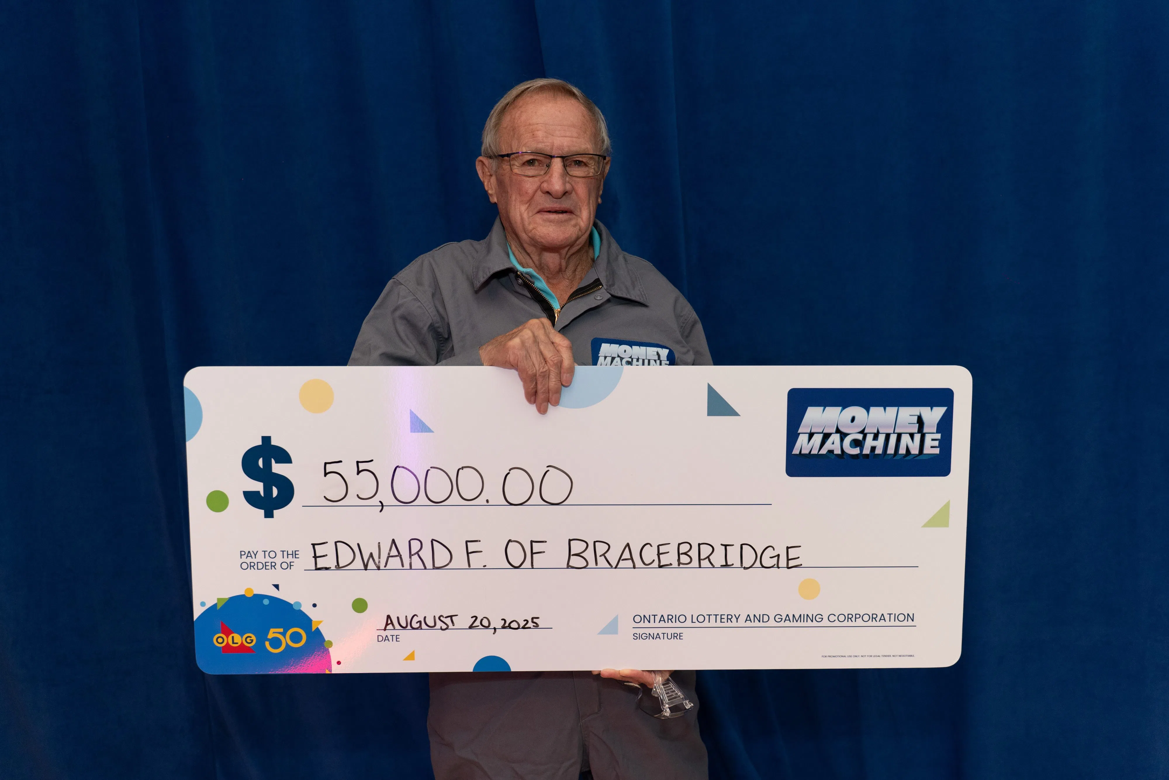 Bracebridge Resident Wins $55,000 Playing Lottery Game
