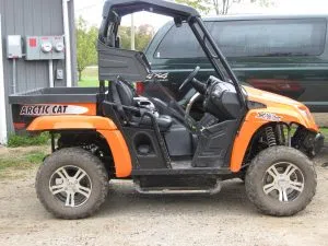 Stolen Arctic Cat side by side