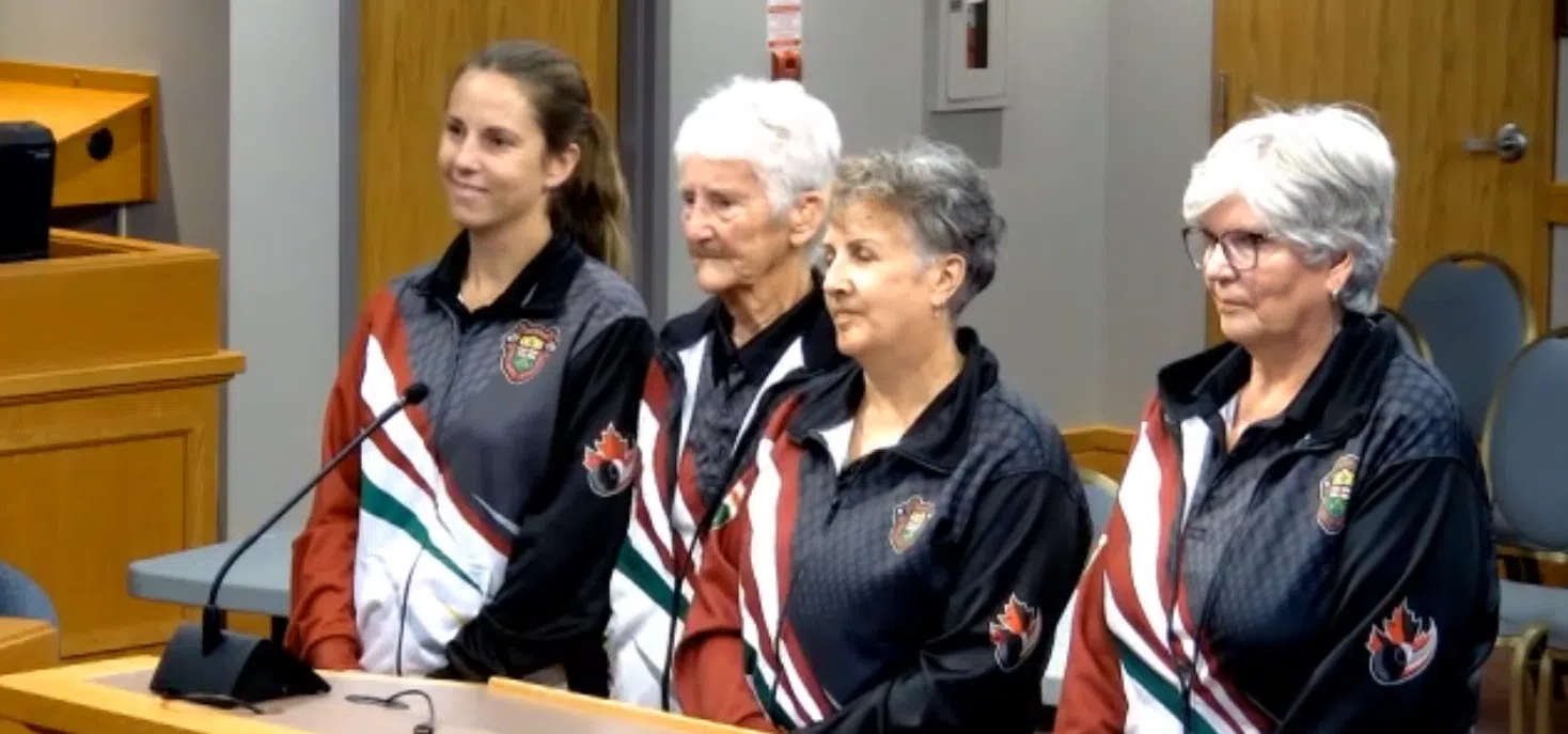 Hanover Recognizes The Local Winners Of The Provincial Lawn Bowling Championship