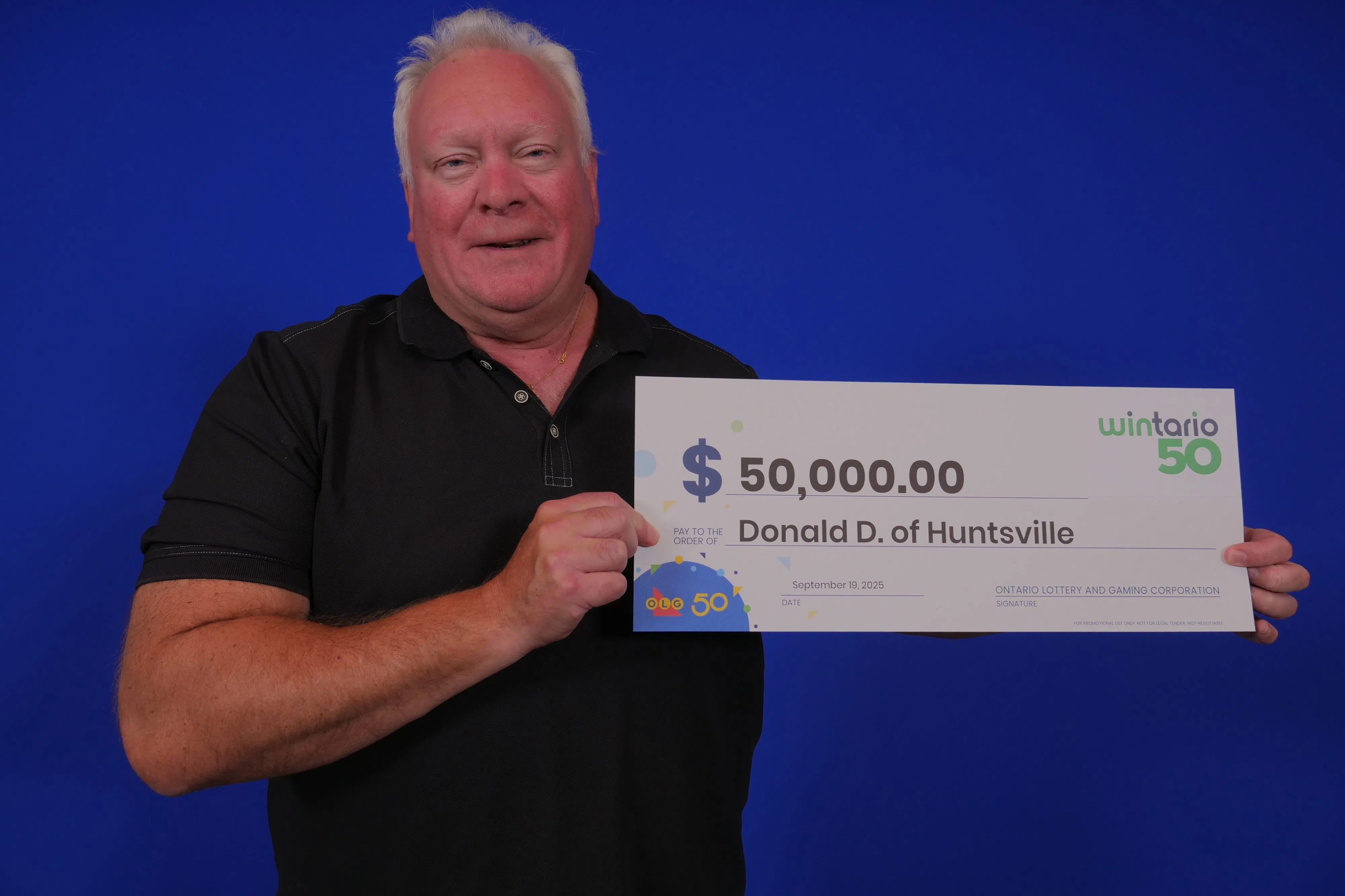 Huntsville Resident Celebrates $50,000 Lotto Win