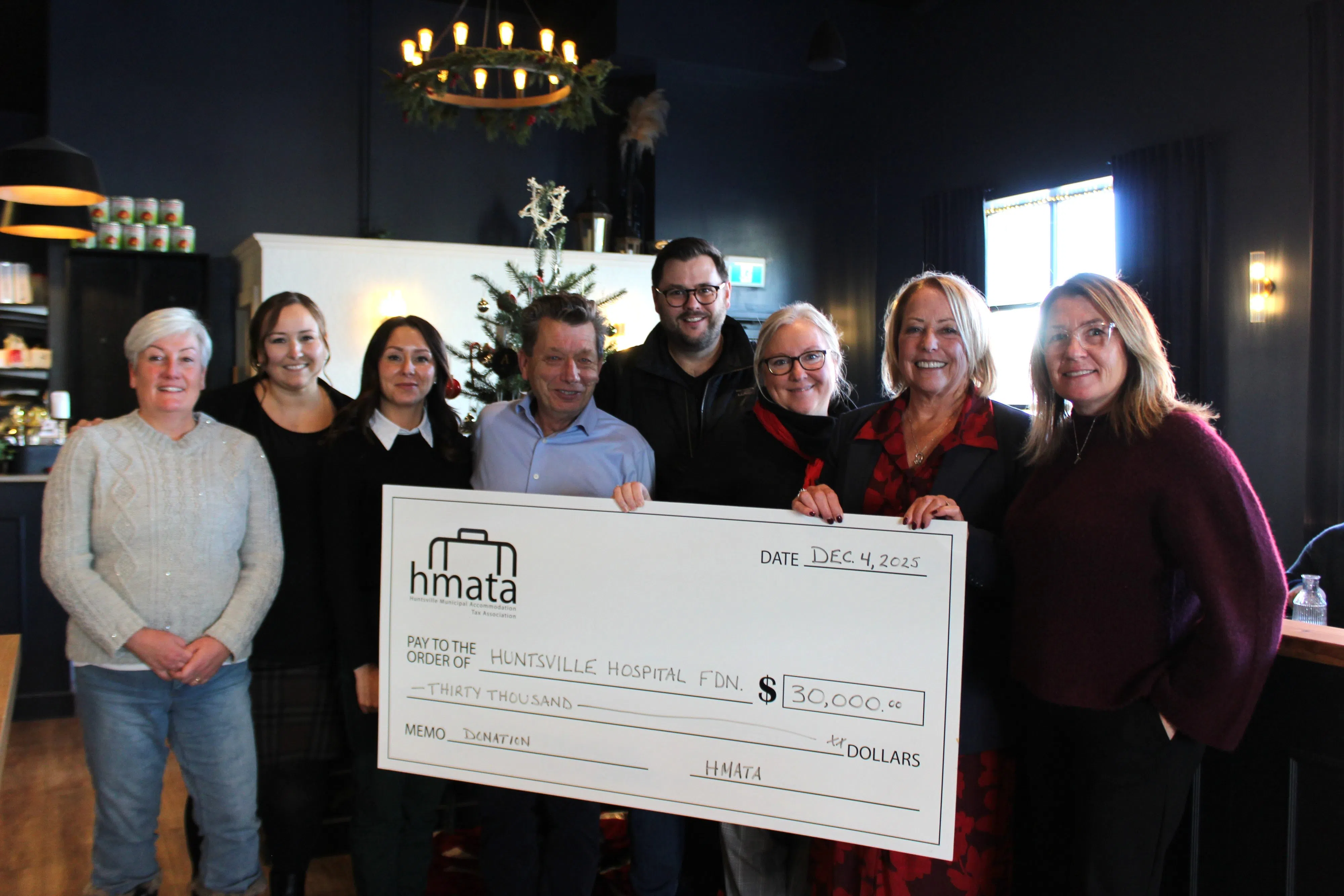HMATA recognizes hospital foundation's efforts with $30,000 donation