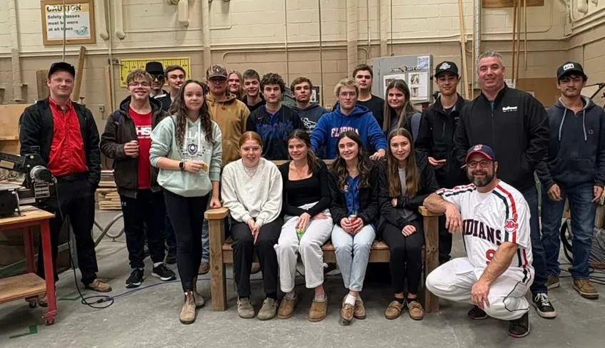Sacred Heart Students Help Design & Build Keepsake Benches To Support Upcoming IPM