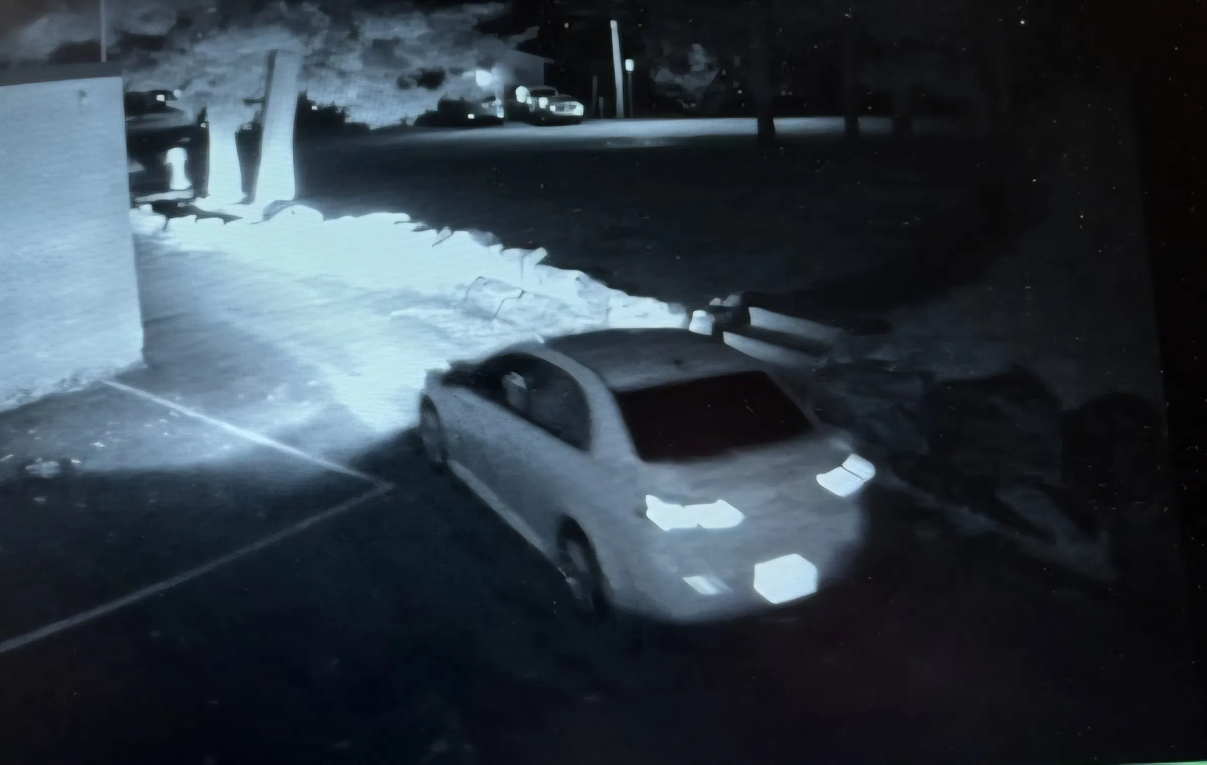 OPP Seek White Car After School Grounds Damaged