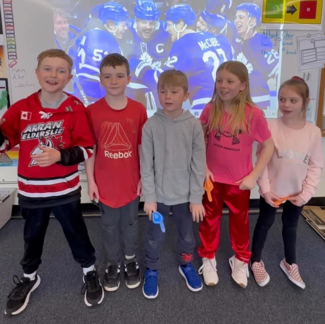 Arran Tara Students Trying To Reach Leafs Captain On Instagram