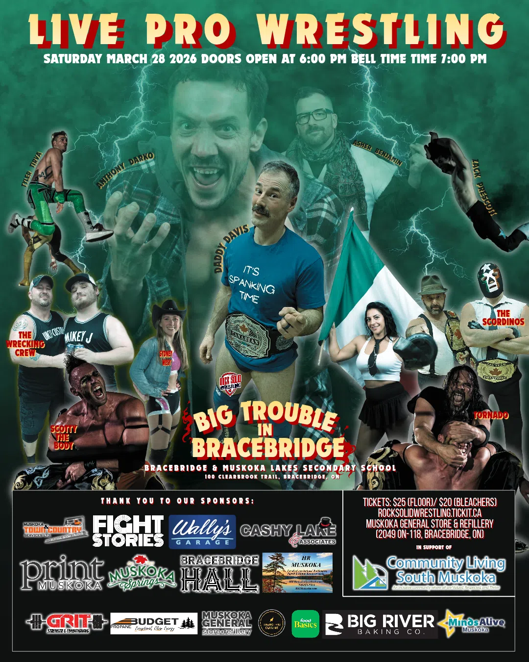 Big Trouble In Bracebridge Tickets On Sale Now