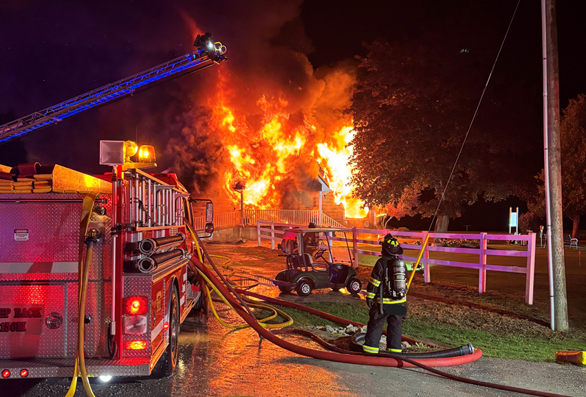 Office Of The Fire Marshall Investigating Golf Course Fire Near Bayfield