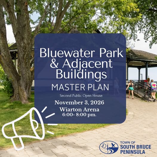 Open House On Wiarton's Bluewater Park Master Plan