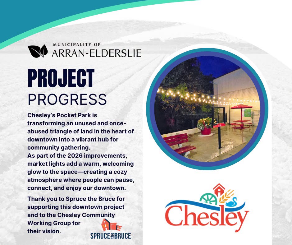 Chesley Has A New 'Pocket Park'