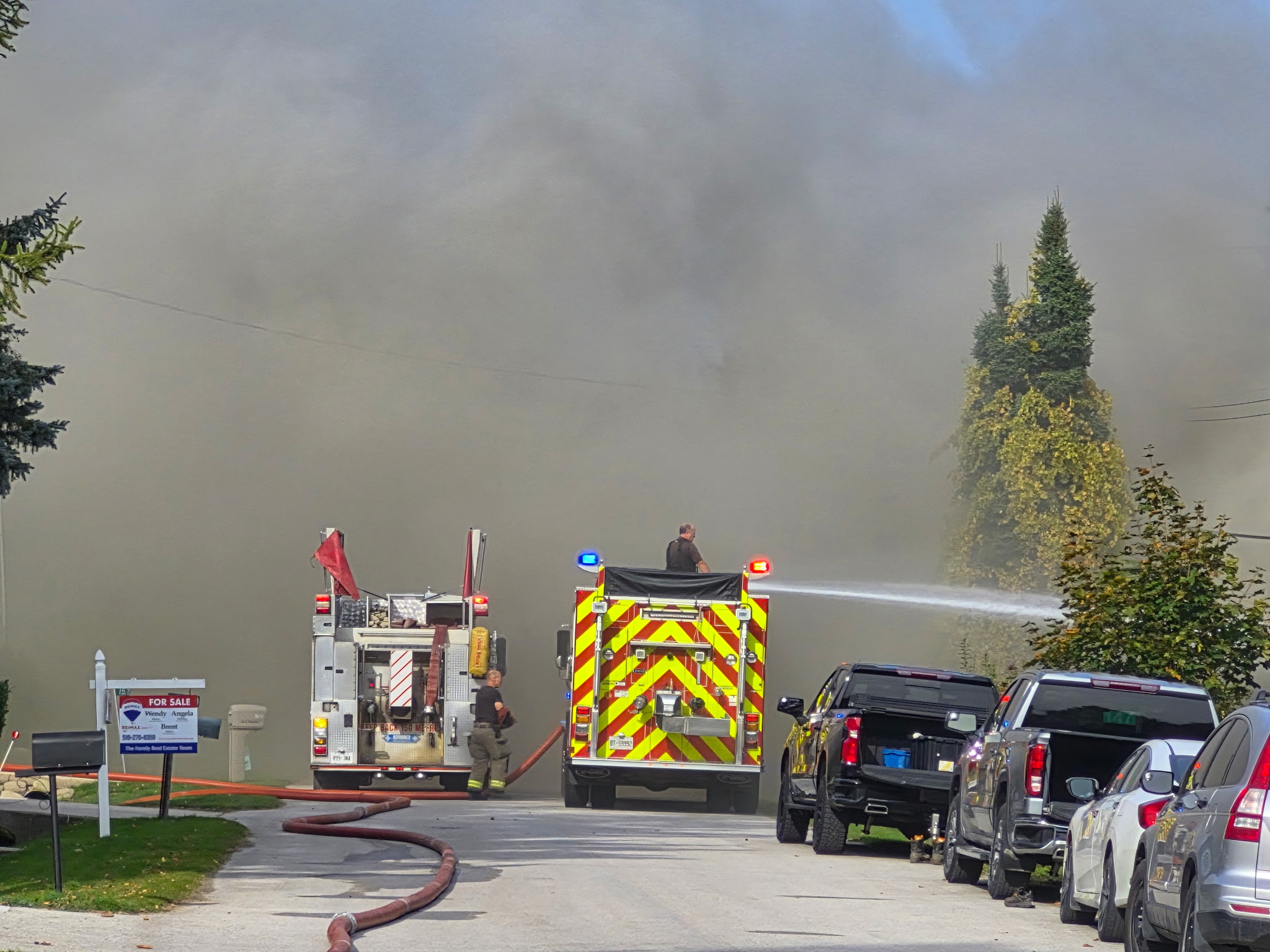 Structure Fire In Georgian Bluffs Leaves Three People Injured