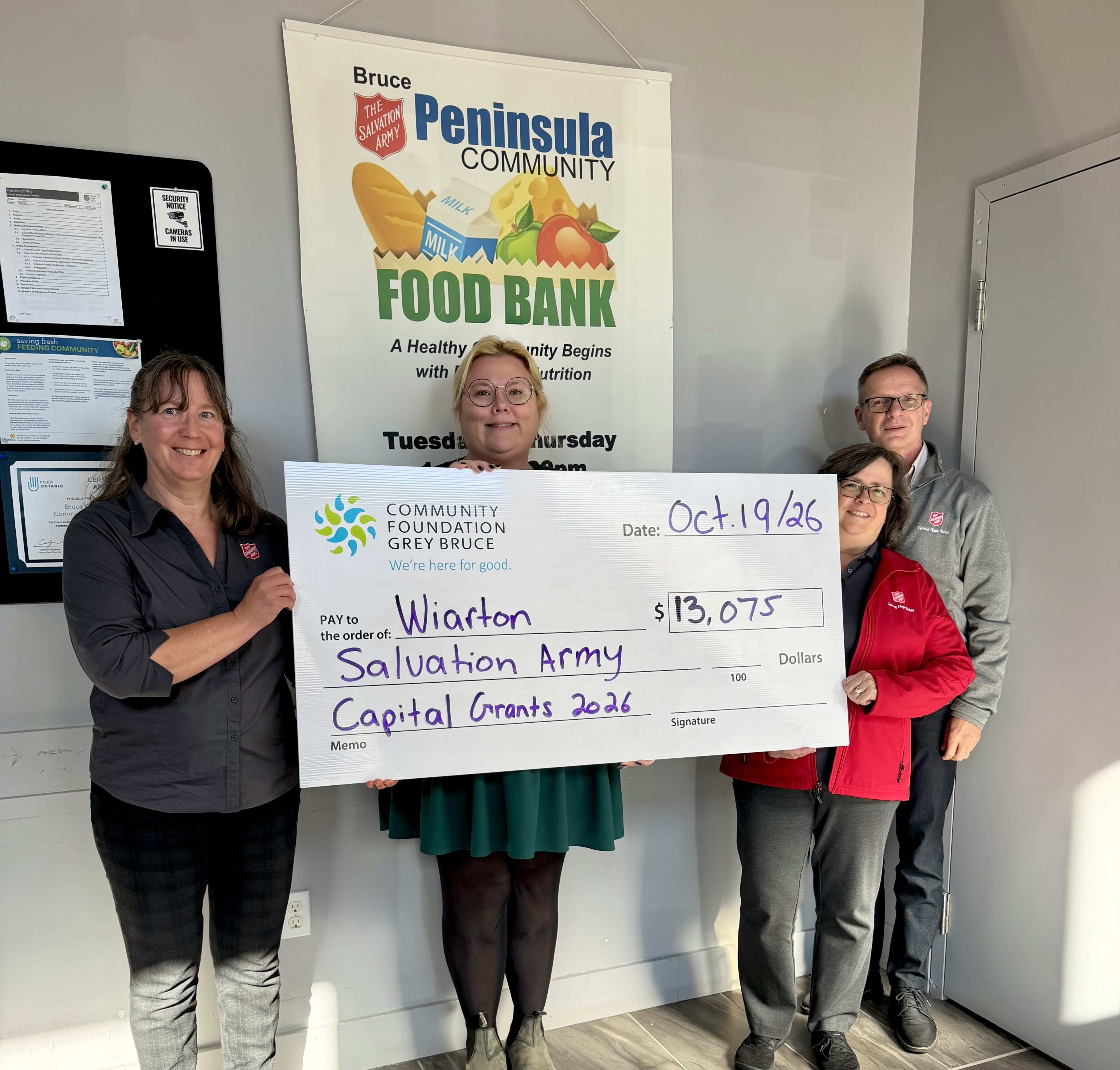 Community Foundation Grey Bruce Doles Out Fall Grants
