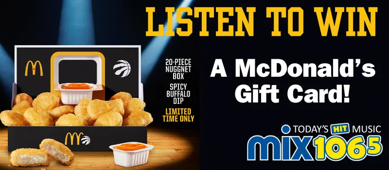 Listen to Win a McDonald's Gift Card