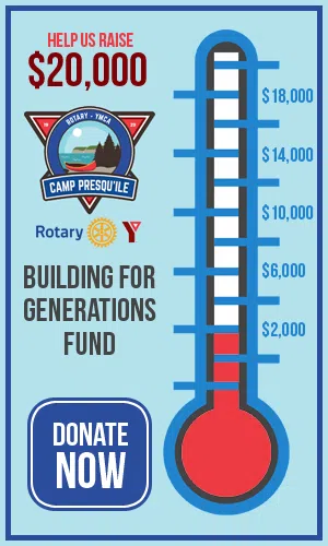 Help us Raise $20,000 for Camp Presqu'ile!