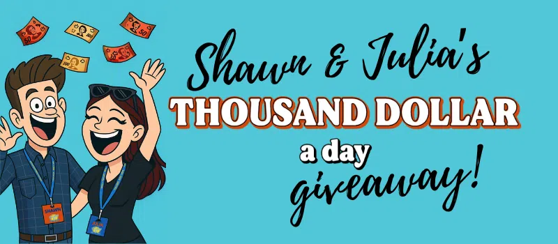Thousand Dollar Giveaway
