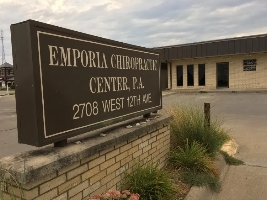 Emporia chiropractor's license temporarily suspended