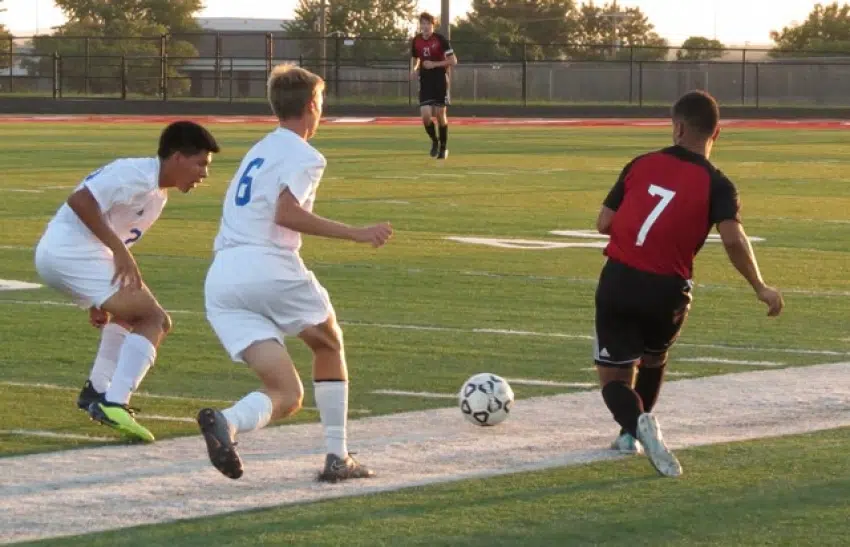 Emporia High boys soccer defeats Topeka West 4-2