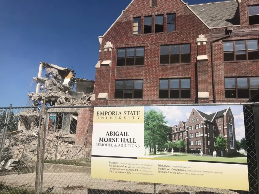 Morse Hall complex renovations: Aug. 31, 2019