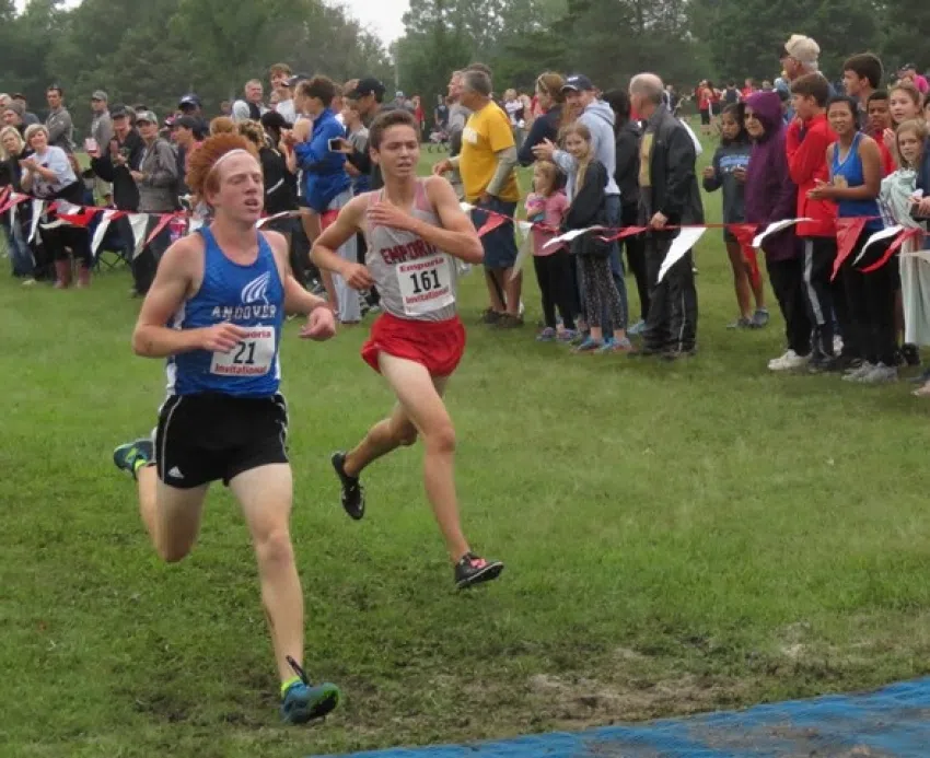 Emporia High boys cross country team 1st at Winfield