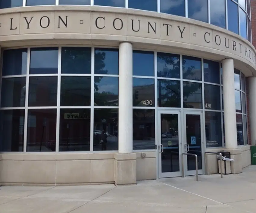 Lyon County Courthouse to be open Wednesday, other area district court offices to be closed