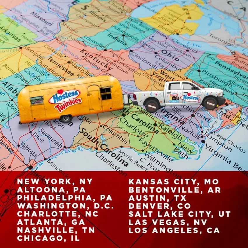 Hostess Brands 'Sweetennial Tour' to stop in Emporia on its way across nation