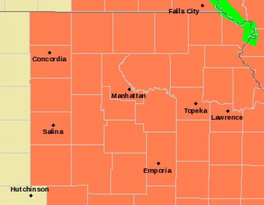 Heat advisory expanded, now includes Chase and Greenwood counties