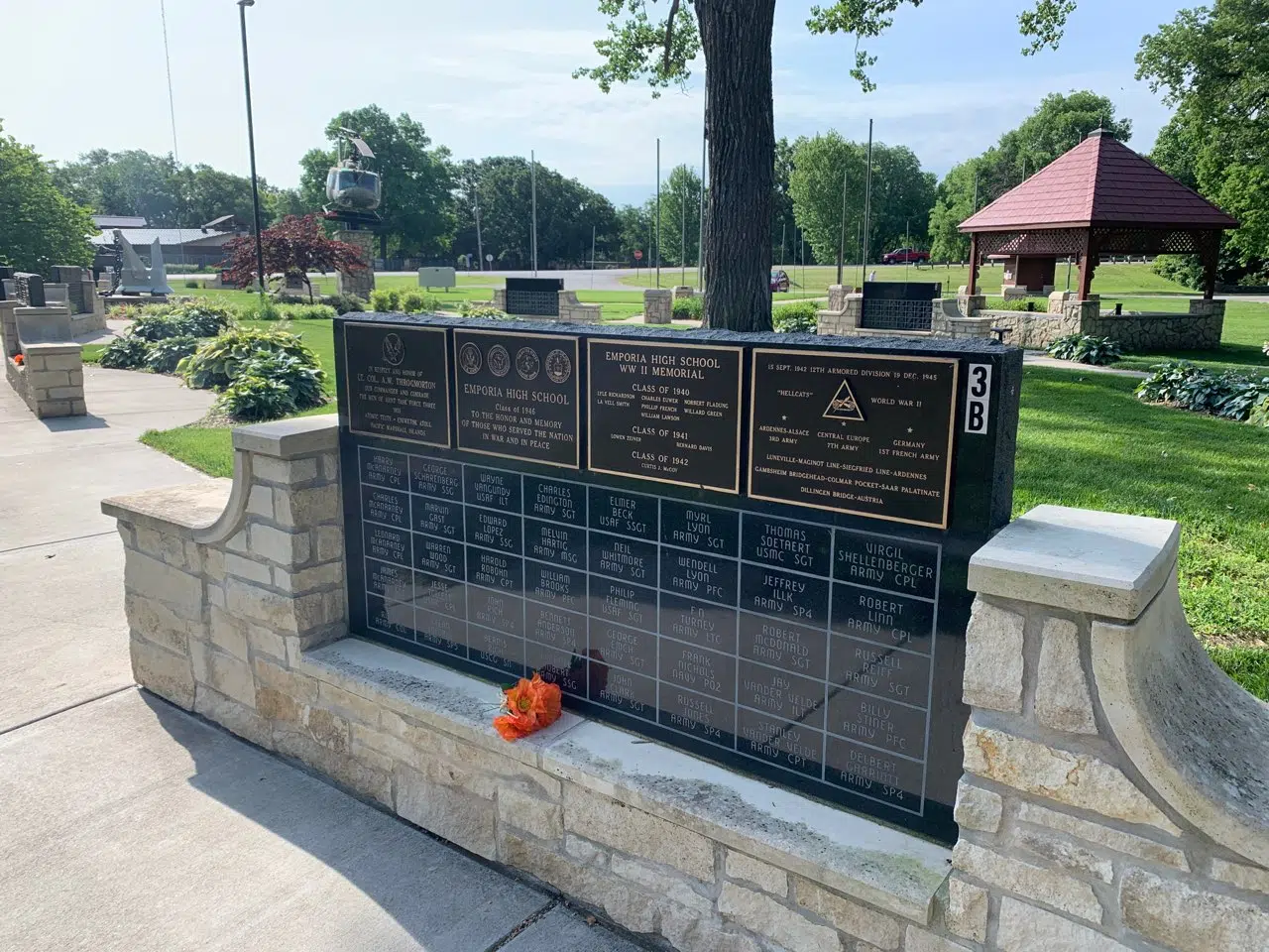 Emporia All Veterans Memorial Tablets of Honor project shifting back to expansion mode
