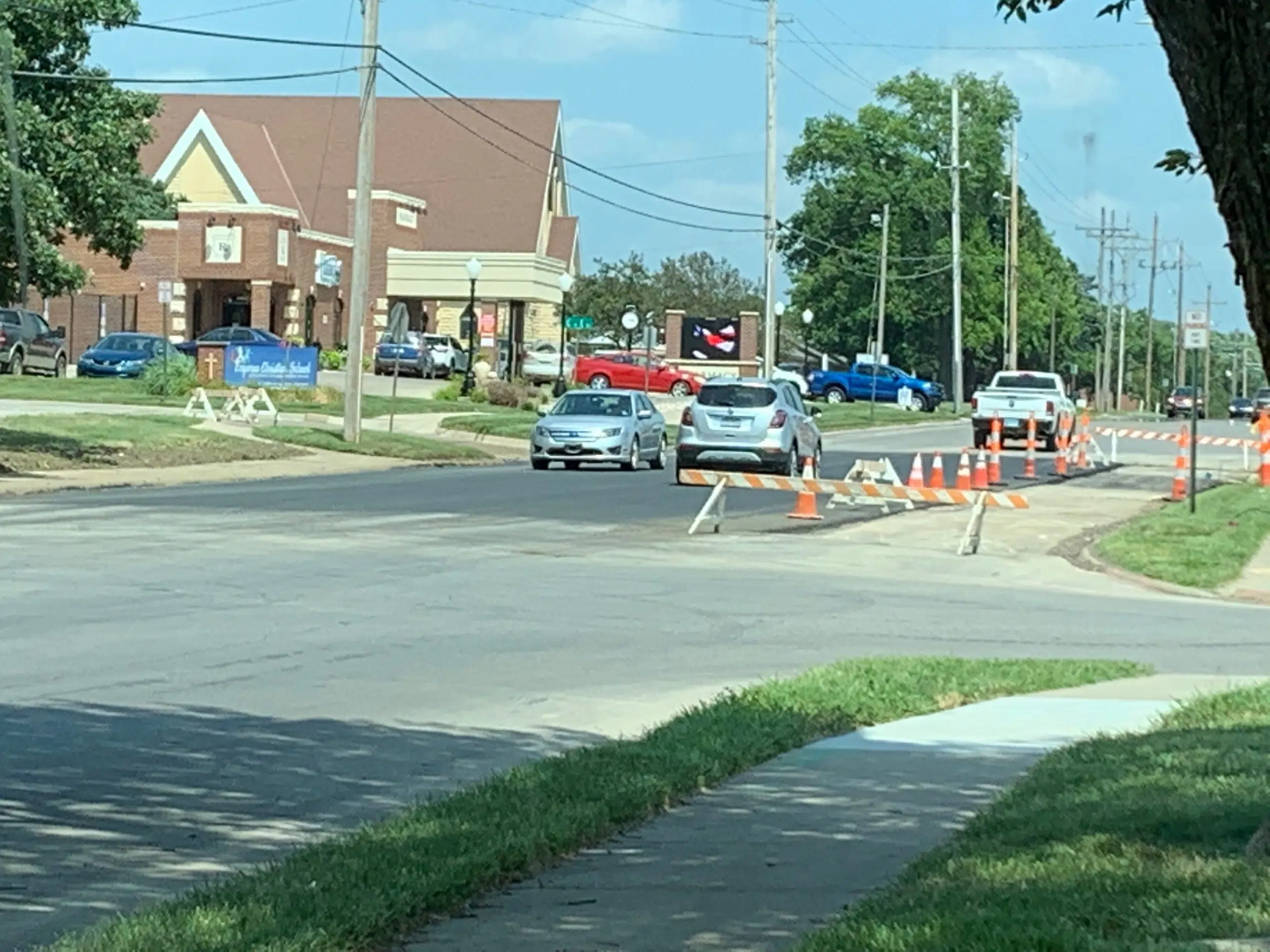 West 12th Avenue not totally repaved, but street reopens after last week's water main break