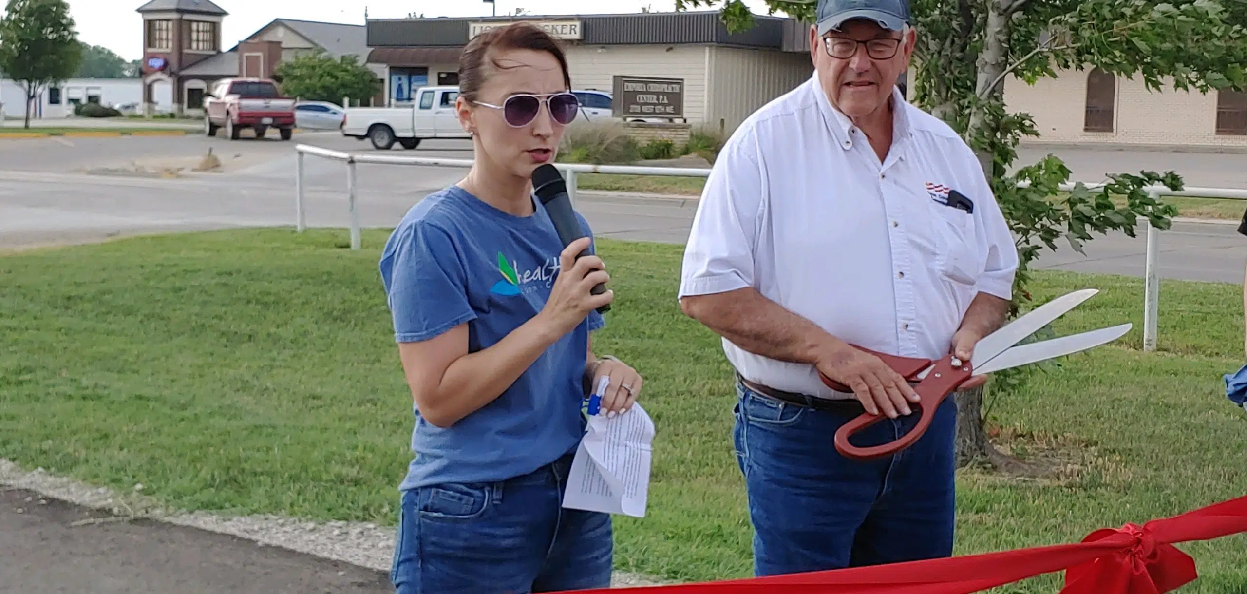 Ribbon-cutting ceremony held for Fairgrounds multi-use path