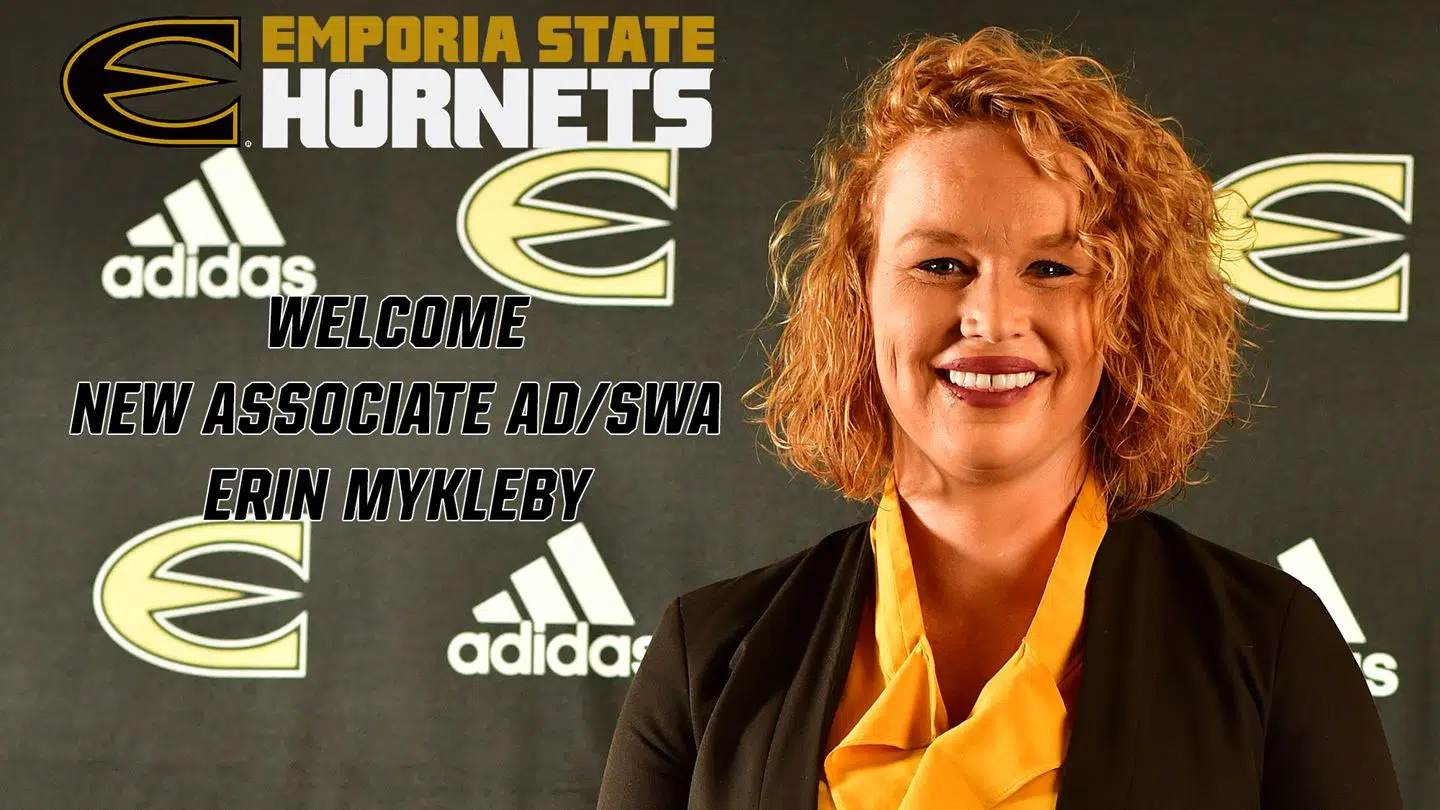 Emporia State announces the addition of Erin Mykleby as next Associate Athletic Director and SWA