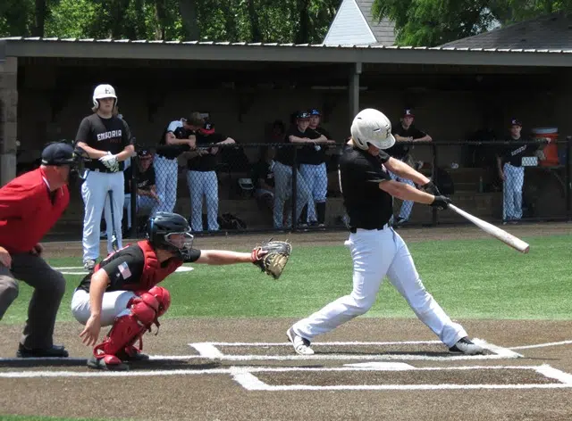 Emporia Jr American Legion baseball team splits with Newton