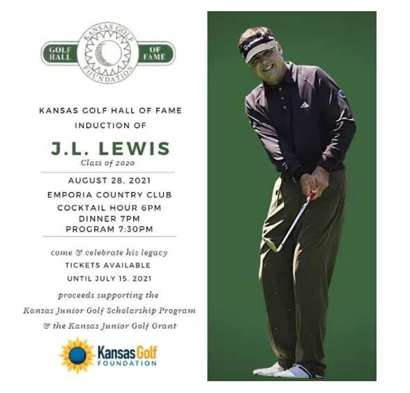 J.L. Lewis to be inducted into Kansas Golf Hall of Fame