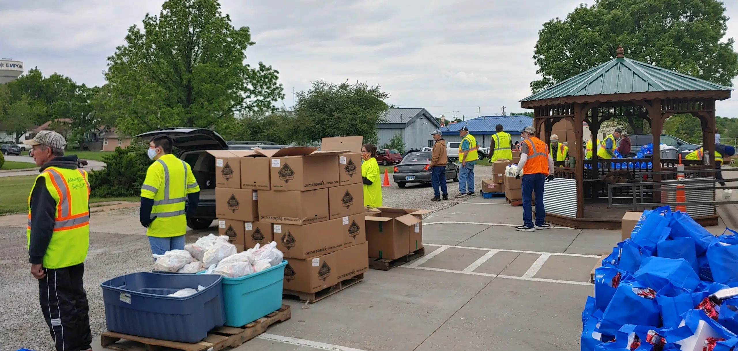 New traffic pattern coming for Abundant Harvest's mobile food pantry Tuesday