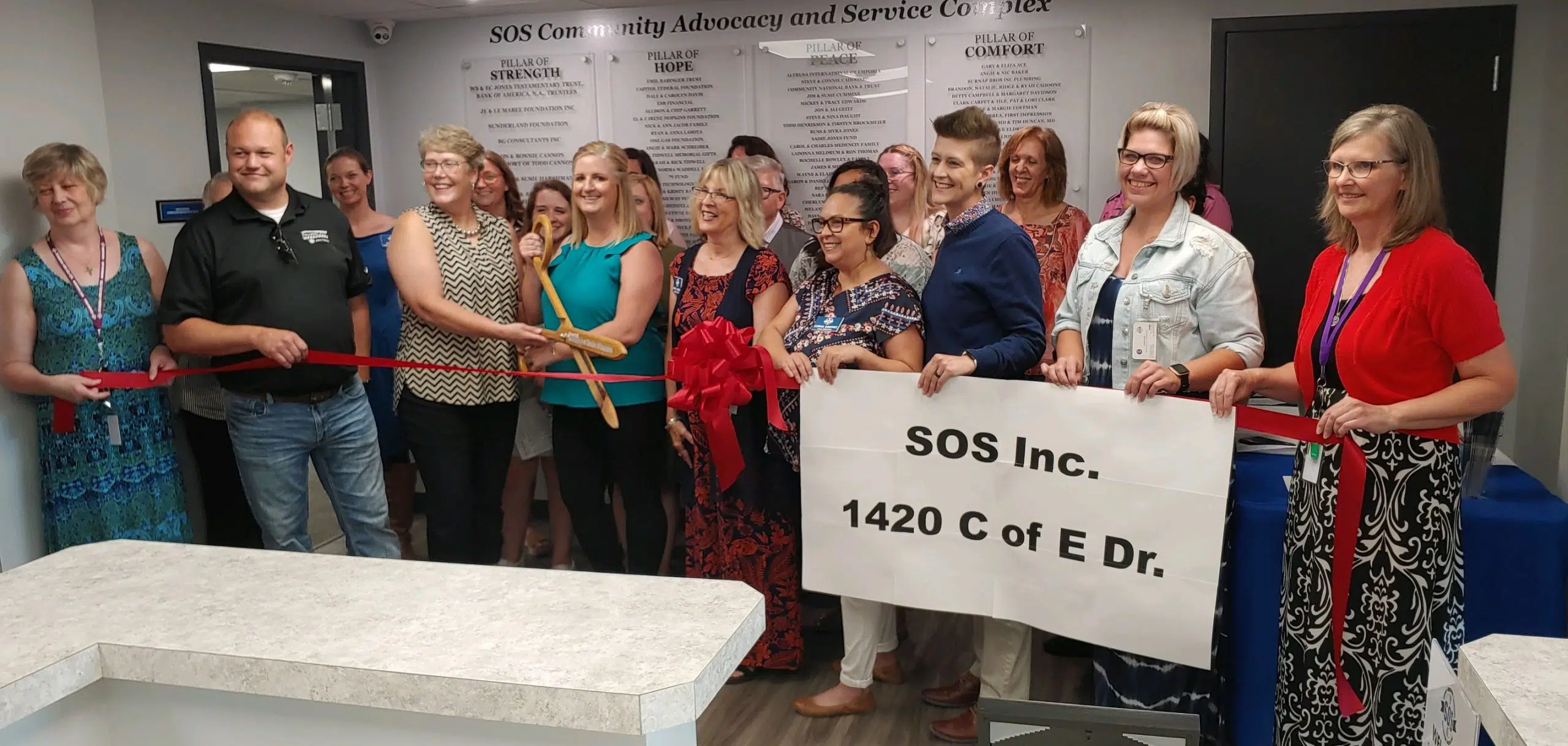 SOS ribbon-cutting officially unveils Community Advocacy and Service Complex