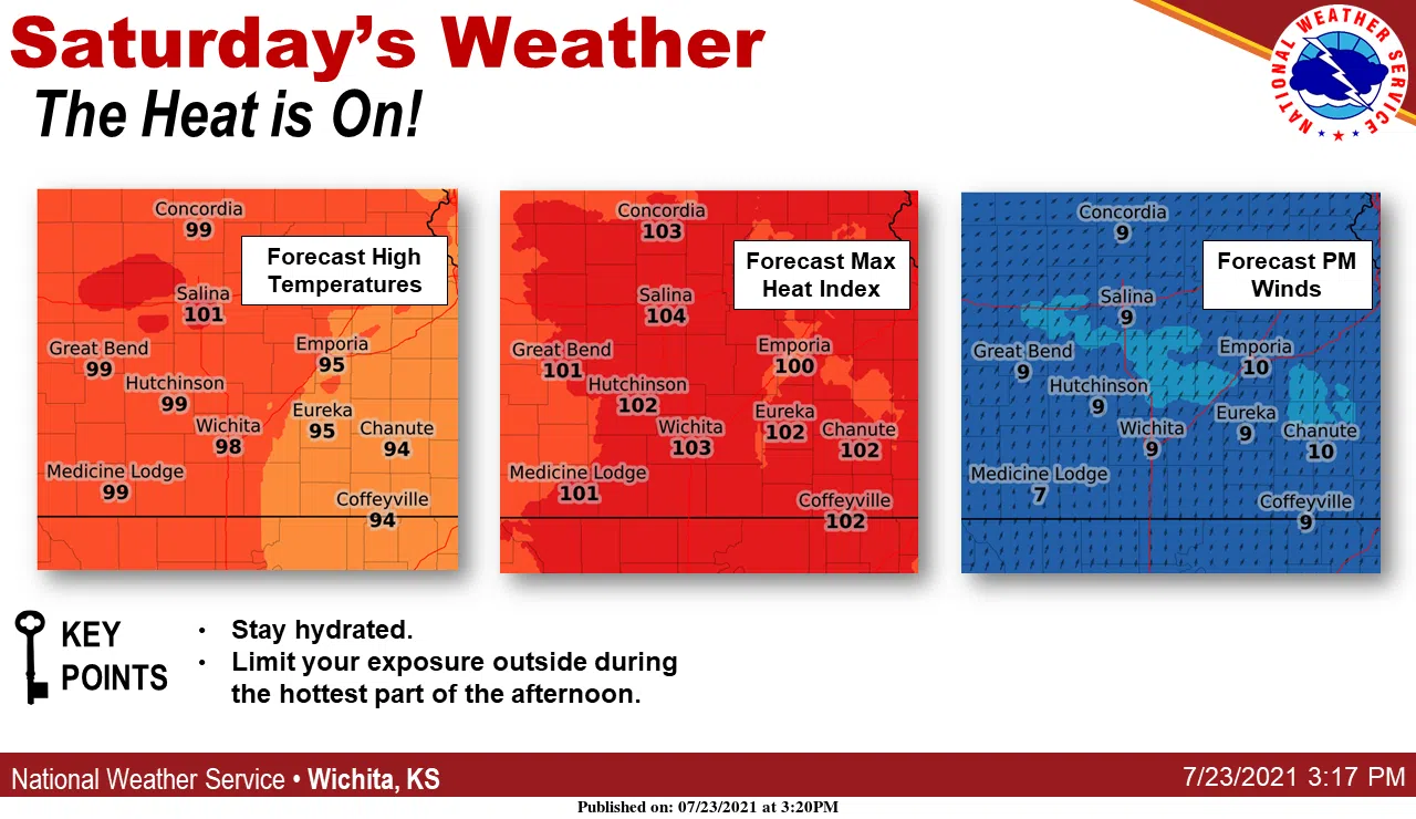 Lengthy period of hot weather possibly ahead