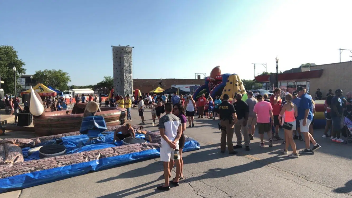 PDGA Junior World Championships Block Party and Carnival lights up Main Street