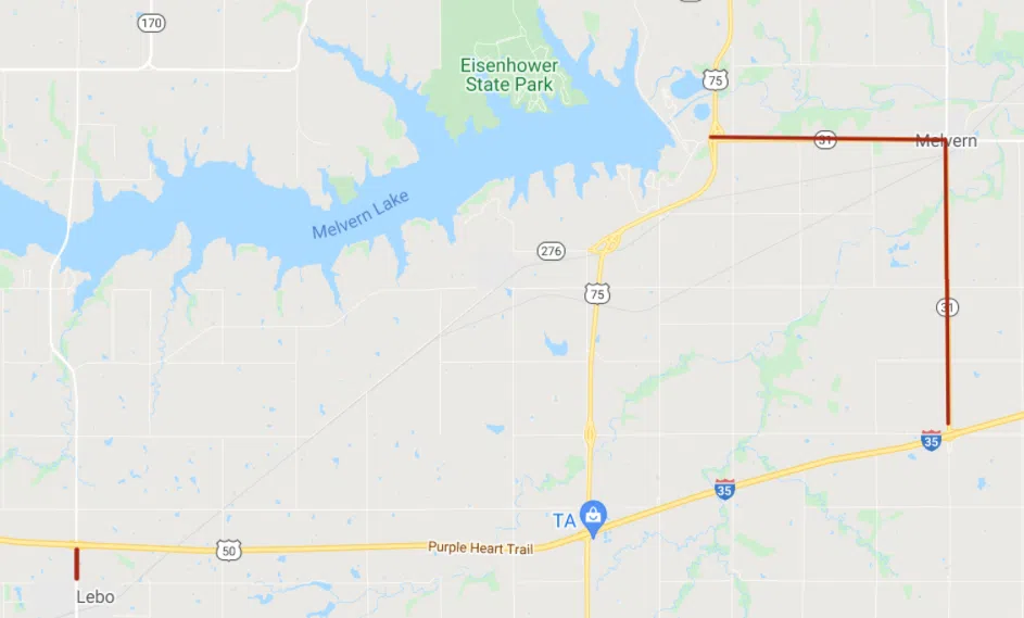 Highway improvements for Osage and Coffey Counties begin Aug. 4