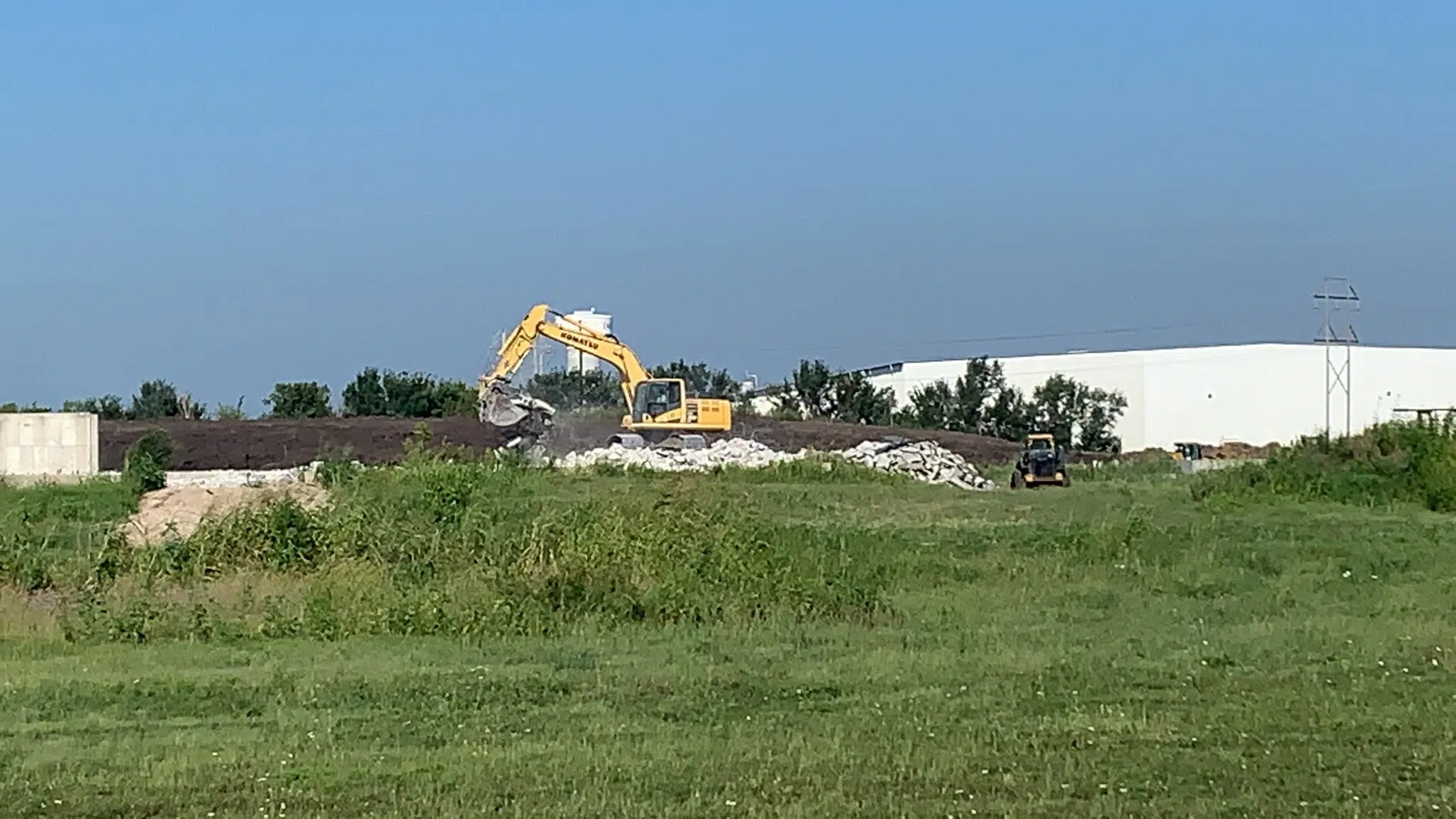 Demolition at Emporia's former REG biodiesel plant moving below ground