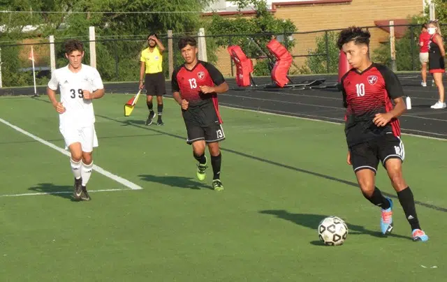 Emporia High soccer team opens with 6-1 win over St. Marys Academy