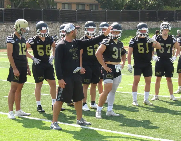 Emporia State football holds day 4 of practices