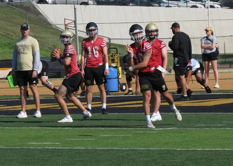 Emporia State quarterbacks look to take next step