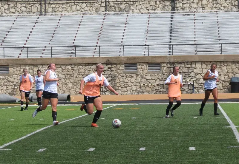 Emporia State soccer holds first day of practices