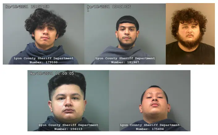 Formal charges filed Thursday against five suspects in Jesus Avila murder case