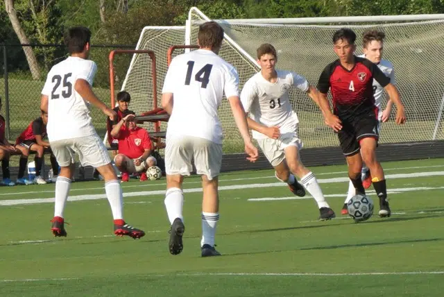 Emporia High boys soccer shuts out St. Mary's Academy