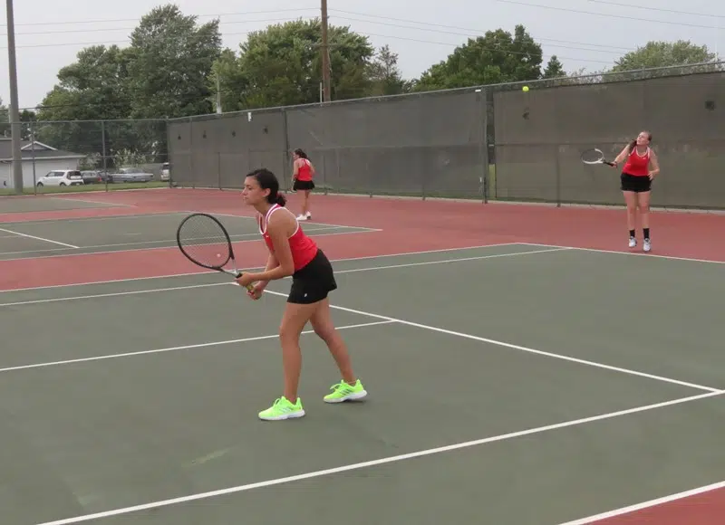 Emporia High girls tennis 6th at Centennial League tournament