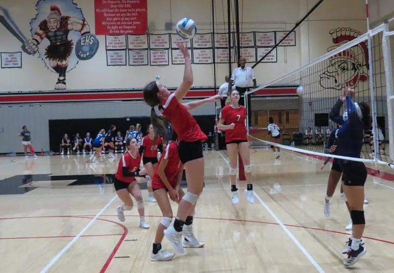 Emporia High Volleyball to play Great Bend and Hillsboro