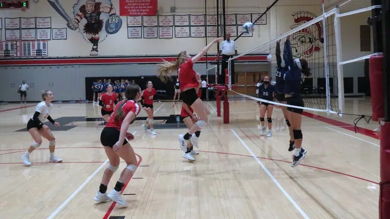 Emporia High volleyball sweeps Salina South and Topeka West