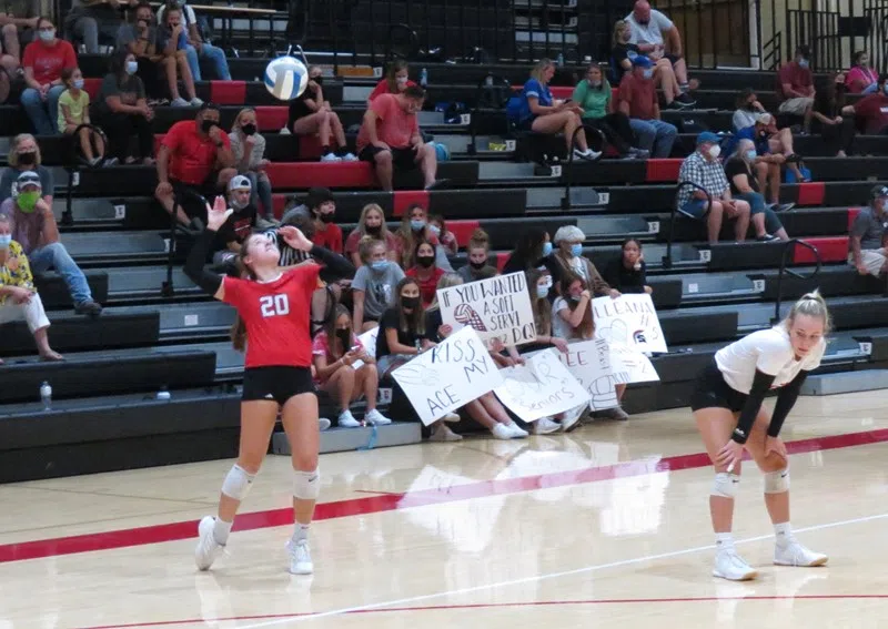 Emporia High volleyball splits with Great Bend and Hillsboro