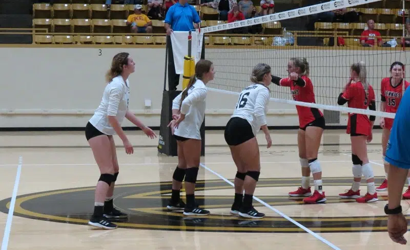 Emporia State volleyball team loses at Newman