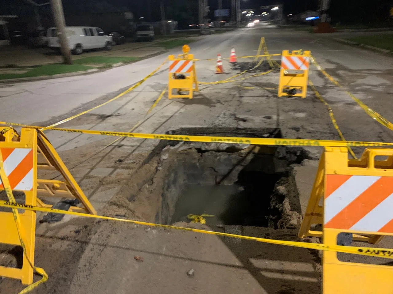 Water line repaired, street work next at Sixth and East