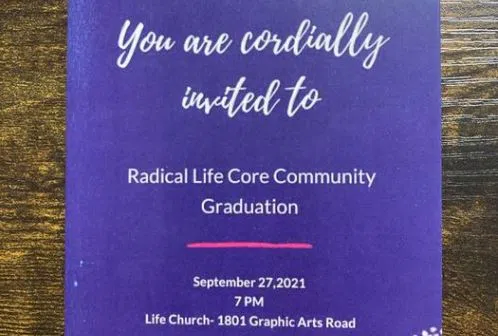 Inaugural Radical Life class graduation coming Monday